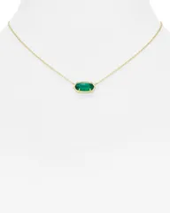 ケンドラスコット レディース アクセサリー ネックレス・チョーカー・ペンダントトップ レース Kendra Scott Elisa Birthstone Necklace 15 MayEmerald Cats Eye エメラルド