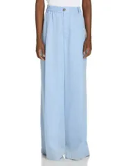 マルニ レディース ボトムス カジュアルパンツ ワイドレッグ Marni Flowy Wide Leg Pants Light Blue ブルーのサムネイル