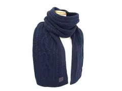 ■新品同様■ LOUIS VUITTON ルイヴィトン M71649 エシャルプ LVサークル カシミヤ100% マフラー ストール ネイビー系 FV9112