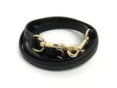 ■美品■ COACH コーチ レザー バッグ用 クロスボディ ショルダーストラップ 斜め掛け レディース メンズ ブラック系 FQ5365