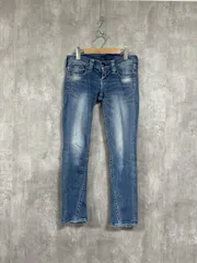 RODEO CROWNS ロデオクラウンズ カジュアル シンプル スキニー デニムパンツ size24/水色 ■■ メンズ