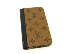 LOUIS VUITTON ルイヴィトン M82892 モノグラムリバース フォリオ iPhone 15PRO 対応 スマホケース ブラウン系 FR9867