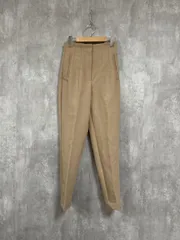 ZARA ザラ ハイウエスト テーパード パンツ sizeXS/茶 ■◇ レディース