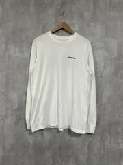 Patagonia パタゴニア ロングスリーブ P-6ロゴ レスポンシビリティー ロング Tシャツ sizeM/白 ■◆ レディース