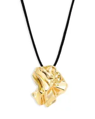 アクア レディース アクセサリー ネックレス・チョーカー・ペンダントトップ レース AQUA Sculptural Flower Pendant Necklace 2022 Exclusive Gold ゴールド