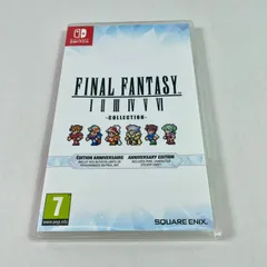 A2845・FINAL FANTASY I 〜Ⅵ COLLECTION Switch ANNIVERSARY EDITION 海外版 ※動作確認済みのサムネイル
