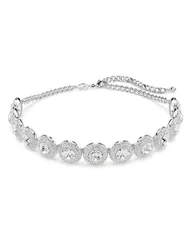 スワロフスキー レディース アクセサリー ネックレス・チョーカー・ペンダントトップ レース Swarovski Una Crystal Angelic Choker Necklace 122514875 Silver シルバー