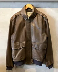 L.L.Bean-Leather Jacket-(size M) エルエルビーン A2ジャケット レザージャケット