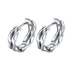 【特価セール】フープピアス メンズ レディース サージカルステンレス アレルギーフリー 両耳用 人気 かっこいい シンプル リングピアス アクセサリー 誕生日 記念日 プレゼント男女兼用