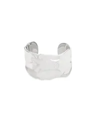 エティカ レディース アクセサリー ブレスレット・バングル・アンクレット Ettika Thick Sculpted Cuff Bracelet Silver シルバーのサムネイル