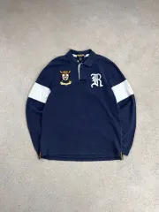 ラグビー ラルフローレン バイカラー カラ Tシャツ