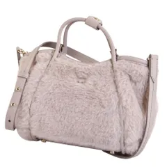 美品 マックスマーラ Max Mara バッグ テディベア Tマリン スモール