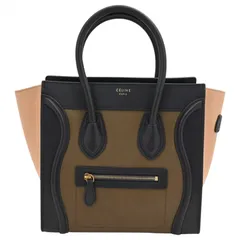 セリーヌ ラゲージ マイクロショッパー ハンドバッグ Bランク ce8864nf