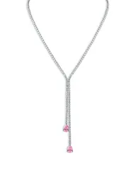 ケネスジェイレーン レディース アクセサリー ネックレス・チョーカー・ペンダントトップ レース Kenneth Jay Lane Round Pear Shaped Cubic Zirconia Laのサムネイル