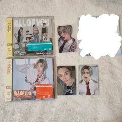 トレカ付き) RIIZE（ライズ） All of you Single 東京ドーム記念盤 + ウォンビン(WONBIN) ソロ 個人ジャケット盤