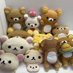 ◆ San-X サンエックス 12点 まとめ商品 リラックマ コリラックマ ぬいぐるみ BIGサイズ 現状品
