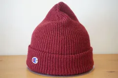 Champion　チャンピオン　男女兼用帽子　ニット帽　ボルドー　サイズ５６cm〜６０cm　キャップ　帽子　[[2.2.]]