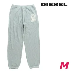 新品・未使用 ディーゼル DIESEL [Mサイズ] スウェットパンツ メンズ ウエストゴム ドロスト ワッフル生地 コットン P-MARKYAFFLE