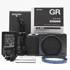 リコー RICOH GR IIIx Urban Edition メタリックグレー デジタルカメラ ネイビー【焦点距離 40mm/GRレンズ 】