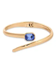 エティカ レディース アクセサリー ブレスレット・バングル・アンクレット Ettika Color Stone Deco Cuff Bracelet in 18K Gold Plated GoldBlのサムネイル