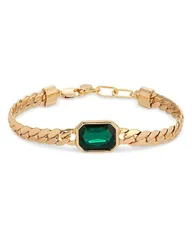 エティカ レディース アクセサリー ブレスレット・バングル・アンクレット Ettika Stone Deco Bracelet GoldGreen グリーンのサムネイル