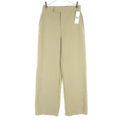 未使用 GU ジーユー スラックスパンツ L ブラウン レディース 古着