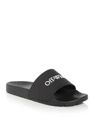 オフホワイト メンズ シューズ サンダル OffWhite Mens Bookish Slide Sandals BlackWhite ホワイトのサムネイル