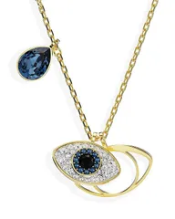 スワロフスキー レディース アクセサリー ネックレス・チョーカー・ペンダントトップ レース Swarovski Symbolica Crystal Evil Eye Pendant Necklace Tone 14871687 BlueGold ブルー
