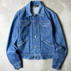 80s Wrangler 124MJ デニム ジャケット / 80年代 ビンテージ ラングラー ジージャン デニムジャケット 4ポケット