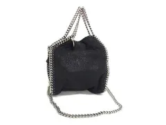 STELLA McCARTNEY ステラ マッカートニー ハンドバッグ ファラベラ タイニー ブラック エコレザー レディース 2WAY