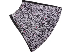 SONIA RYKIEL ソニアリキエル レオパード柄 フレア スカート size38/グレー ■◇ レディース