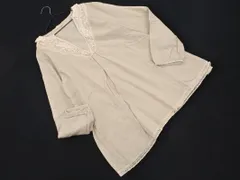 SM2 サマンサモスモス レース ブラウス シャツ sizeM/ベージュ ■◇ レディース