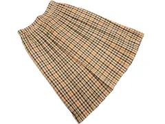 DAKS ダックス チェック Aライン 台形 スカート size69 94/ベージュ ■◇ レディースのサムネイル