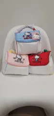 ハローキティ キルティング バッグ (ブルー/ピンク)