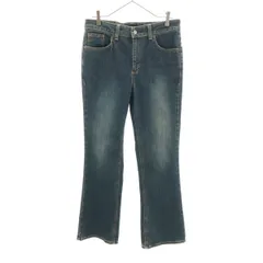 EDWIN エドウィン 日本製 ブーツカットデニムパンツ W32 インディゴブルー ジーンズ レディース 古着