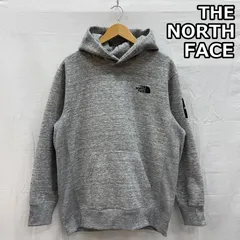 ザノースフェイス NT62039 スクエア ロゴ サイドリブ フーディ プルオーバー スウェット パーカー メンズ L ISItems【USED】【古着】【中古】50155100