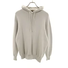 green label relaxing グリーンレーベルリラクシング 長袖 ニット パーカー S グレージュ ユナイテッドアローズ メンズ 古着