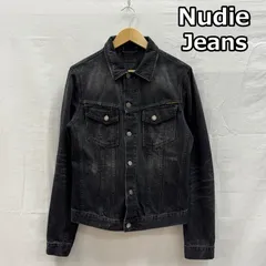 ヌーディージーンズ NJ1002865 BILLY BLACK LOTUS ブラック デニム トラッカー ジャケット メンズ S ISItems【USED】【古着】【中古】50155115のサムネイル