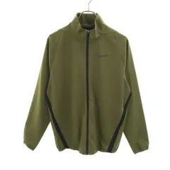 NIKE ナイキ ジャケット M カーキ DRI-FIT ストレッチ メンズ 古着