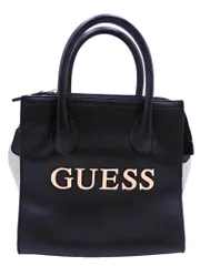 GUESS ゲス レザー 2WAY ショルダー ハンド バッグ 黒 ■■ レディース