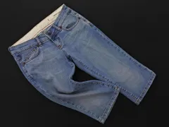 DKNY ダナキャランニューヨーク ハーフ デニムパンツ size27/青 ■◇ メンズのサムネイル