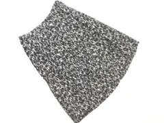 BALLSEY ボールジー トゥモローランド シルク混 総柄 タック Aライン 台形 スカート size36/黒ｘグレー ■◇ レディースのサムネイル