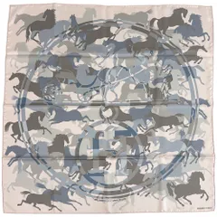 エルメス HERMES スカーフ カレ90 EX LIBRIS EN CAMOUFLAGE