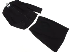 SCAPA スキャパ セットアップ ジャケット スカート スーツ size38/濃紺 ■◇ レディース