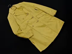 Paul Smith ポールスミス サテン ダブル コート size40/マスタード ■◇ レディースのサムネイル
