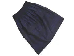 YUKI TORII ユキトリイ ボーダー ティアード スカート size34/黒ｘ青 ■◇ レディースのサムネイル