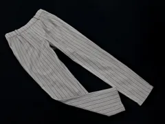 THE SHOP TK ザショップティーケー タケオキクチ ストライプ テーパード パンツ sizeS/グレー ■■ レディース