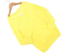 MACKINTOSH PHILOSOPHY マッキントッシュフィロソフィー Vネック カーディガン size38/黄 ■◇ レディース