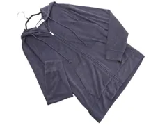 gelato pique ジェラートピケ HOMME パイル パーカー ルームウェア sizeM/ネイビー ■◇ メンズ