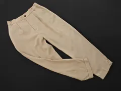 ZARA ザラ ロールアップ テーパード パンツ sizeXS/ライトベージュ ■◇ レディース